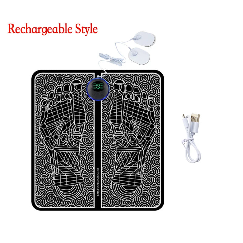 PulseStep™ EMS Foot Massager Pad | Plantar Fasciitis & Circulation