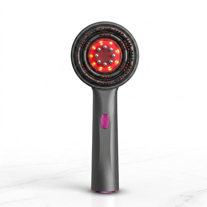 HairGrow Pro red light scalp massager - Graphite