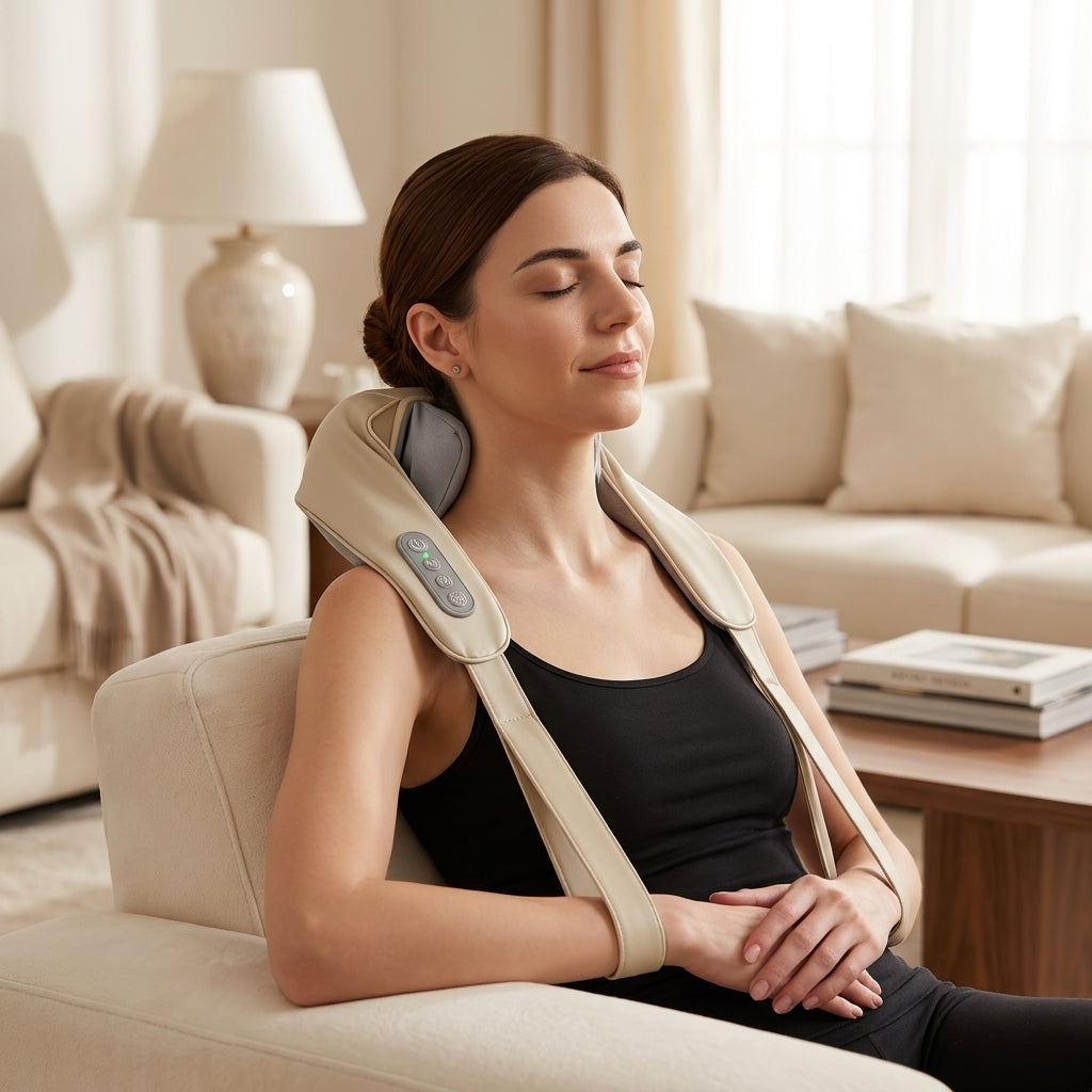 ThermaTouch heated neck massager