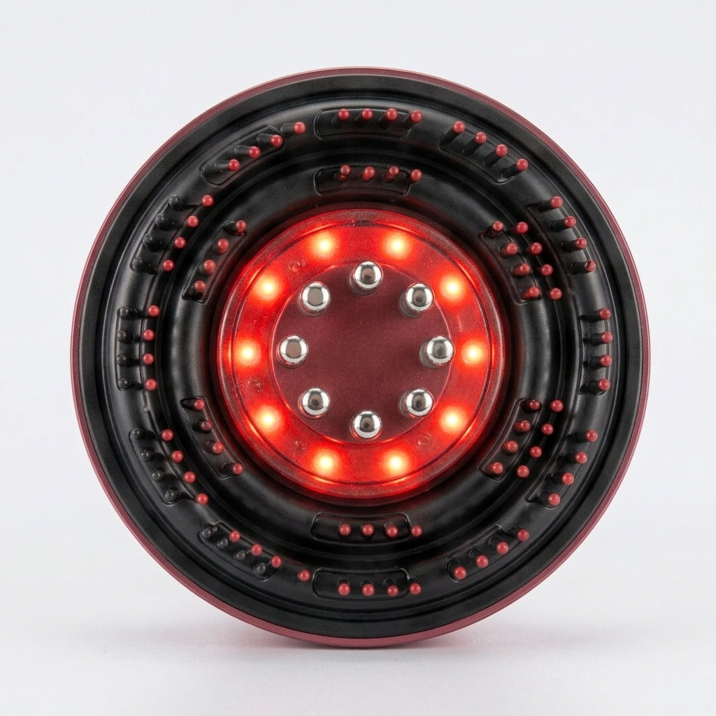 HairGrow Pro red light therapy head close-up