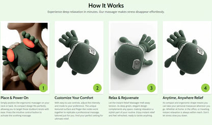 MeltAway™ Heated Neck & Shoulder Massager