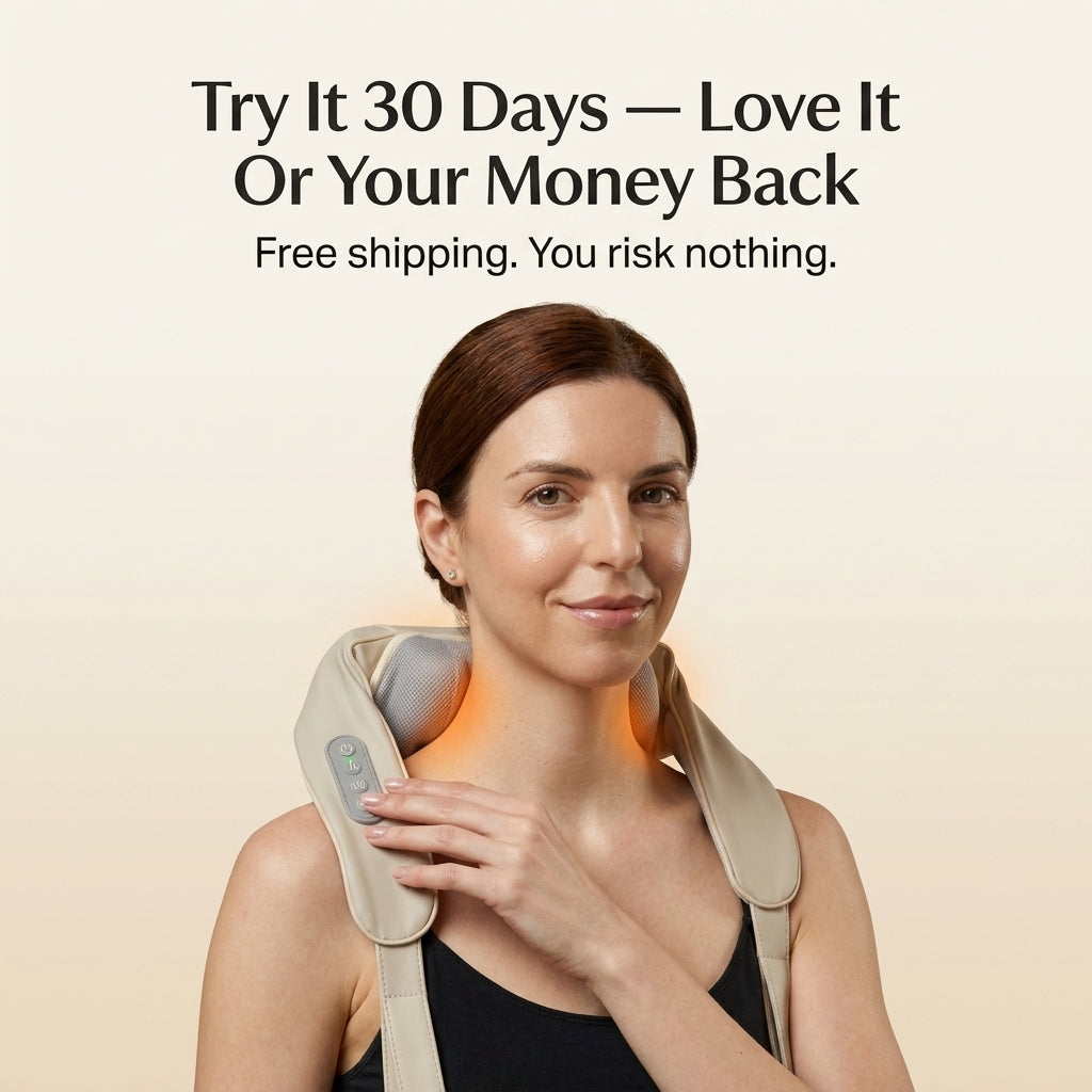 ThermaTouch heated neck & shoulder massager