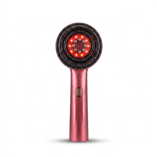 HairGrow Pro red light scalp massager - Rose Red