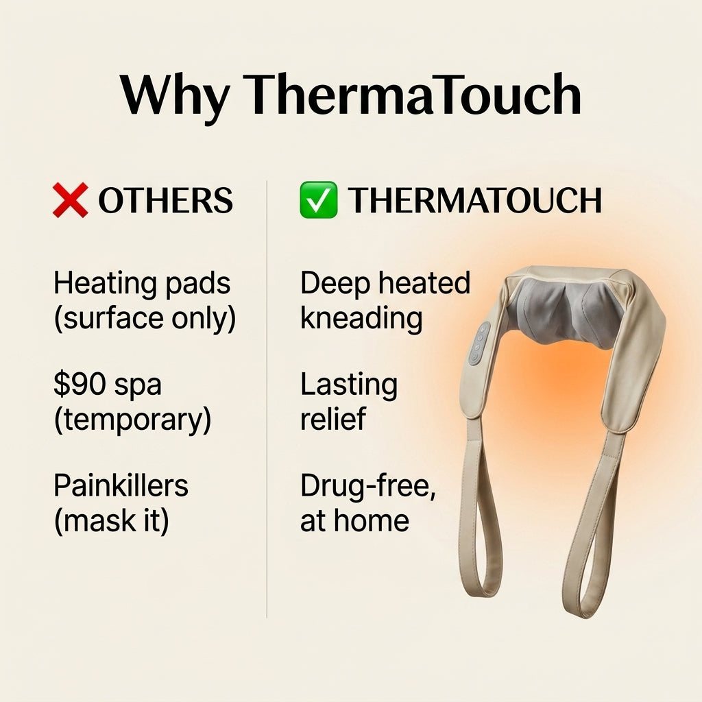 ThermaTouch heated neck & shoulder massager