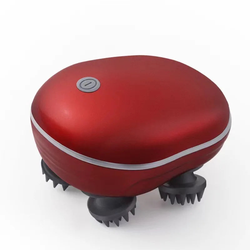 ScalpRevive™ Electric Head Massager | 4 Heads + Multi-Mode Vibration