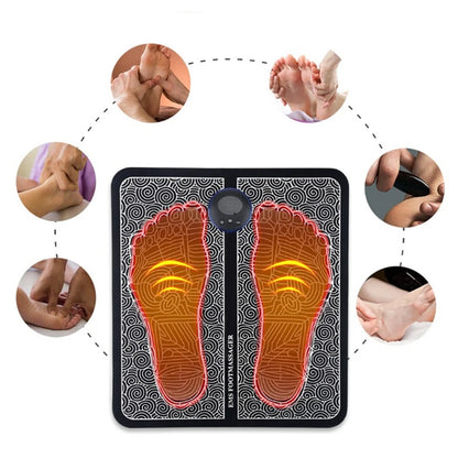 PulseStep™ EMS Foot Massager Pad | Plantar Fasciitis & Circulation