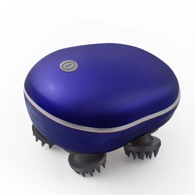 ScalpRevive™ Electric Head Massager | 4 Heads + Multi-Mode Vibration