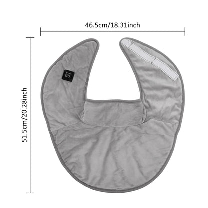 NeckSoothe™ USB Heated Neck & Shoulder Wrap — Instant Tension Relief