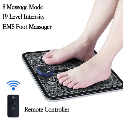 PulseStep™ EMS Foot Massager Pad | Plantar Fasciitis & Circulation