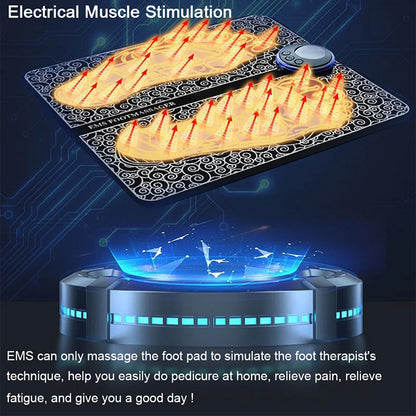 PulseStep™ EMS Foot Massager Pad | Plantar Fasciitis & Circulation
