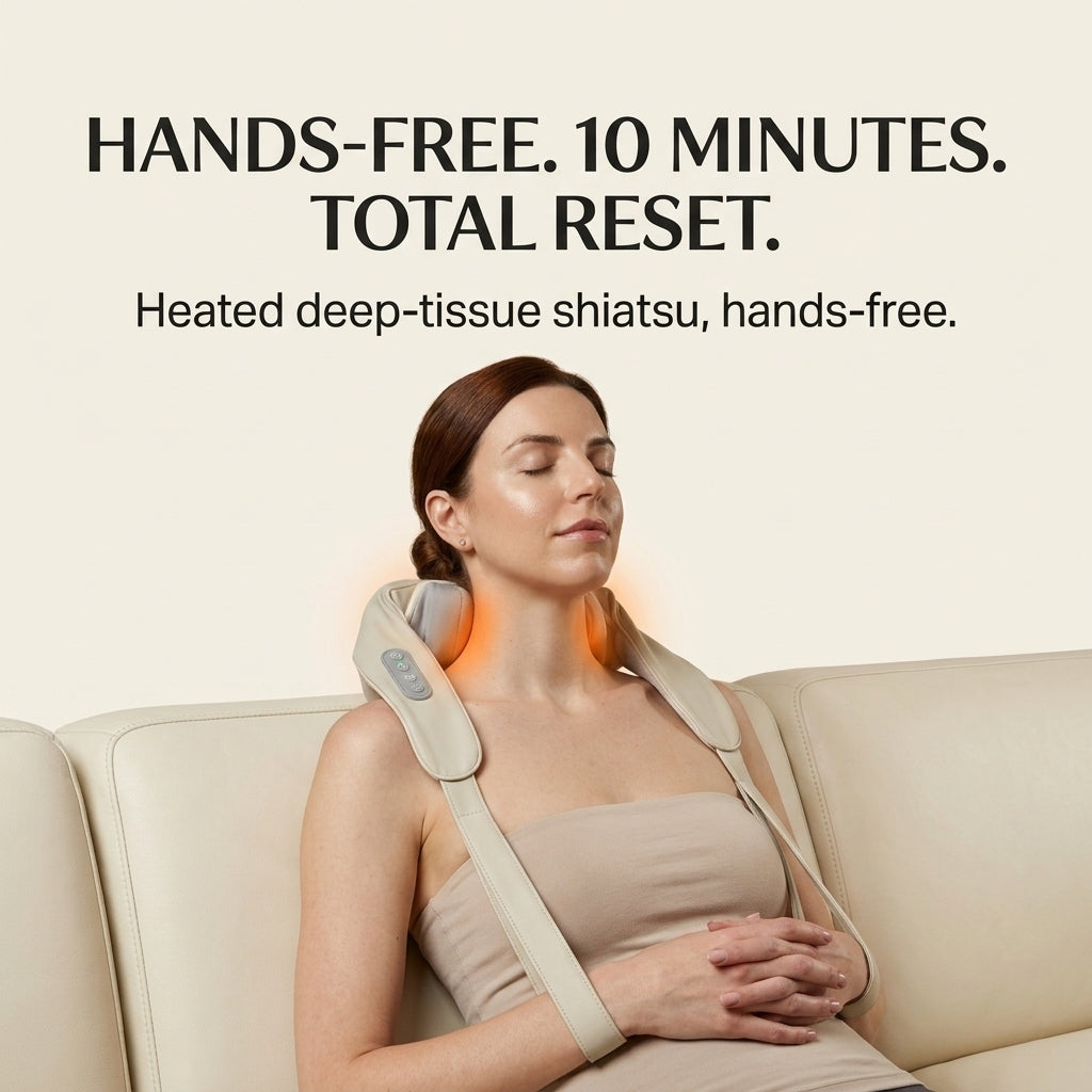ThermaTouch heated neck & shoulder massager