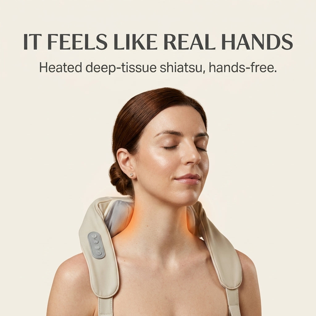 ThermaTouch heated neck & shoulder massager