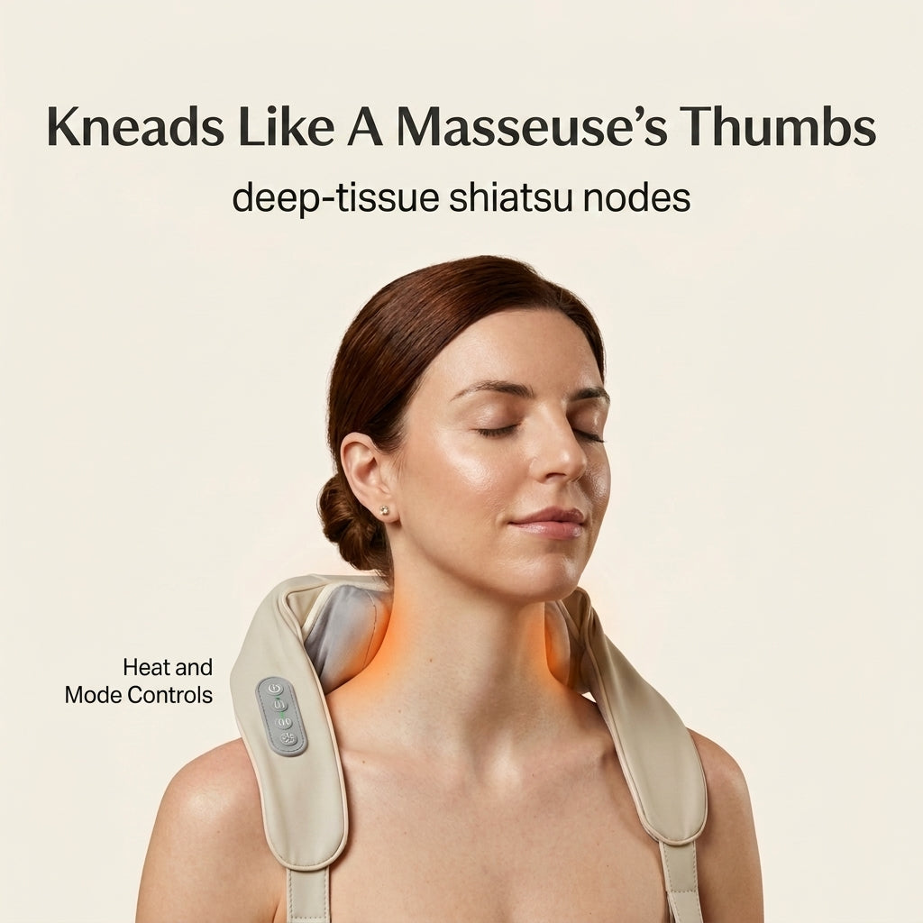 ThermaTouch heated neck & shoulder massager