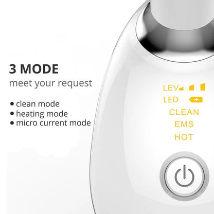LuminLift EMS Red Light Therapy Device — side view