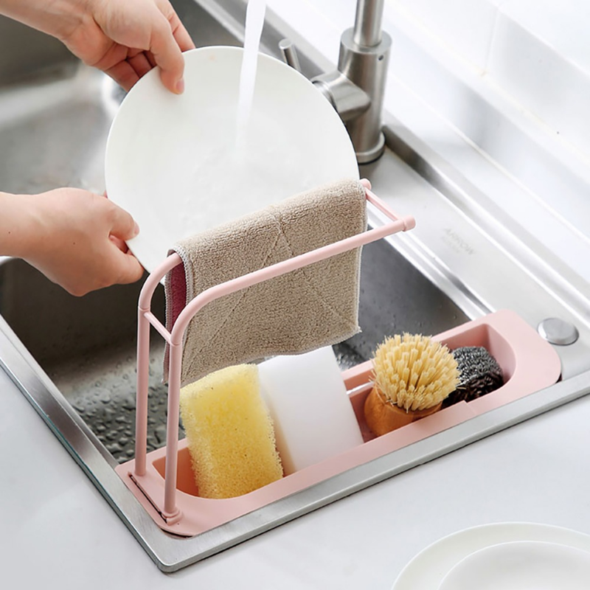 Telescopic Sink Storage Rack