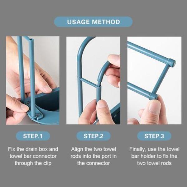Telescopic Sink Storage Rack