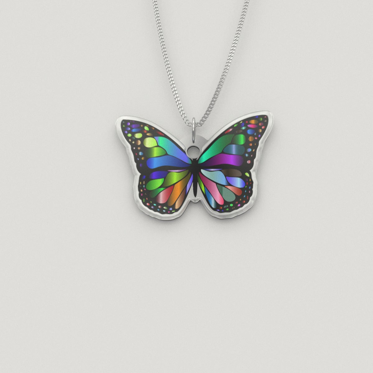 Butterfly Cut Out Necklace