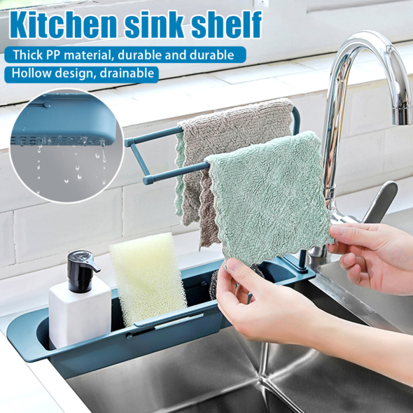 Telescopic Sink Storage Rack