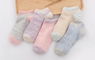 5 Pairs Of Low Cut Socks