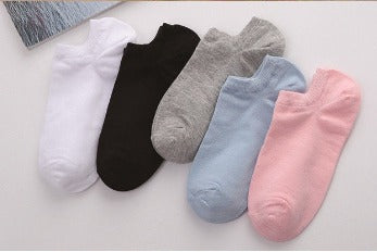 5 Pairs Of Low Cut Socks