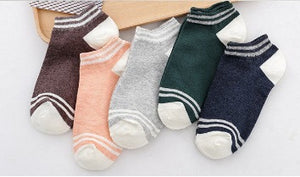 5 Pairs Of Low Cut Socks