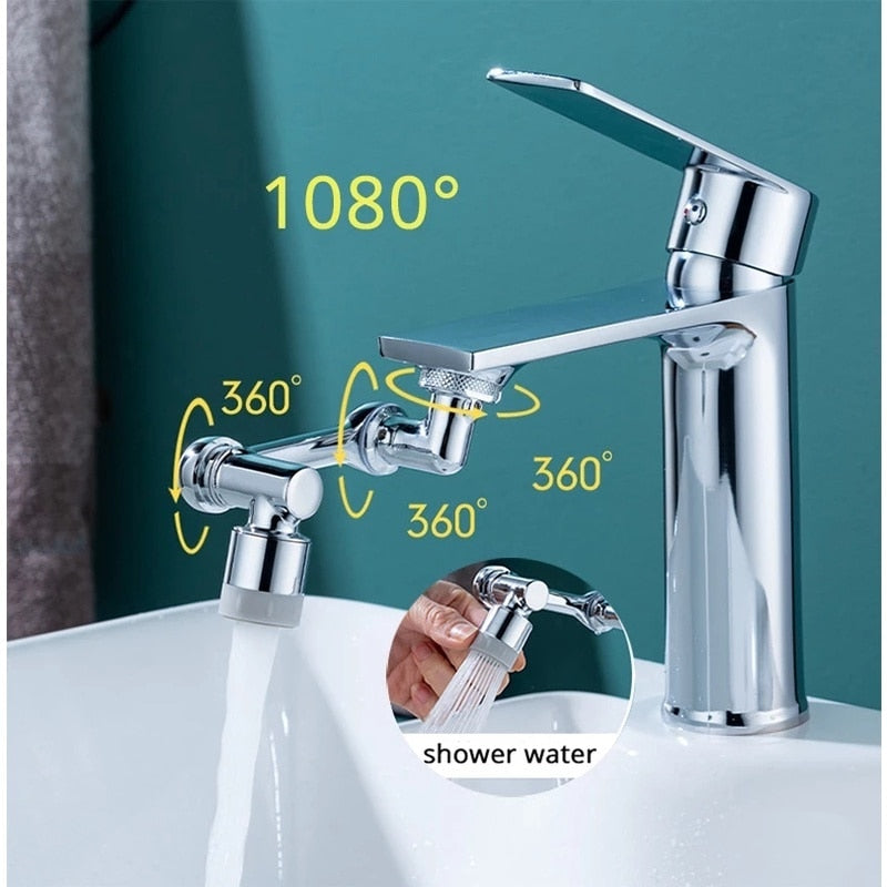 1080° Full Rotating Universal Faucet Tap Extender