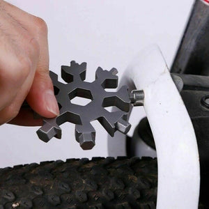 Saker 18-in-1 Stainless Steel Snowflakes Multi-tool