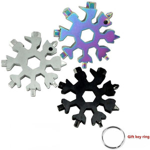 Saker 18-in-1 Stainless Steel Snowflakes Multi-tool