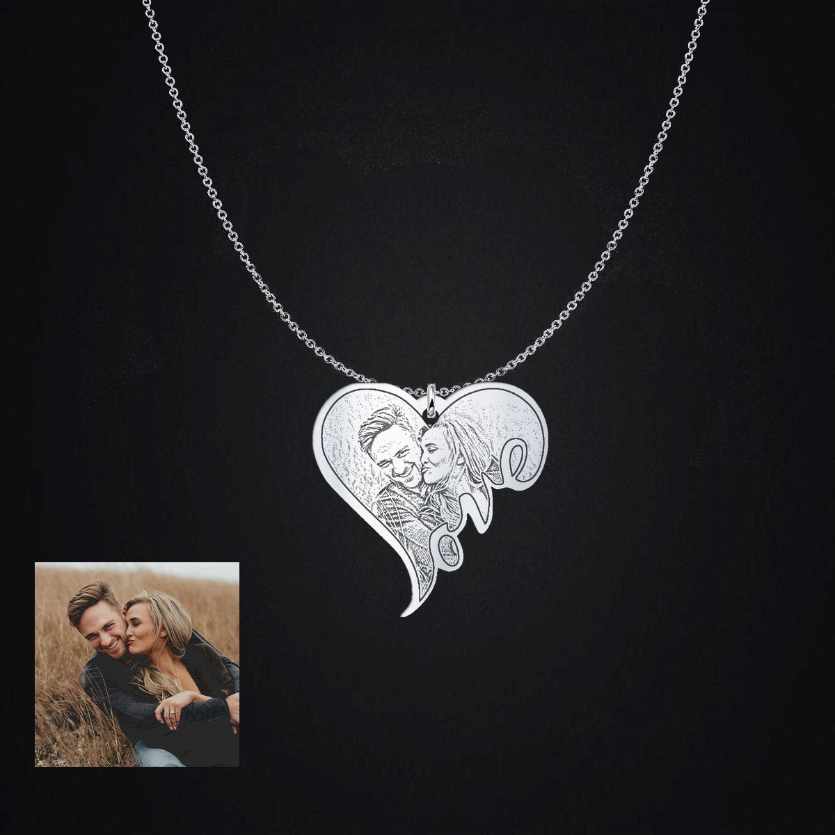 Love Photo Pendant
