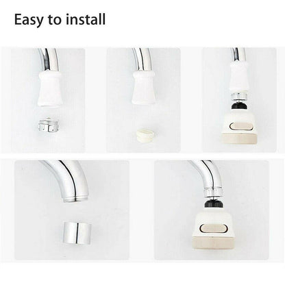 SUPER WATER SAVING 360° ROTATE KITCHEN TAP